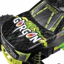 Arrma 1-10 GORGON 2WD RTR Brushed Monster Truck Battery & Charger Included Yellow ARA3230ST1