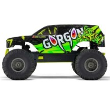 Arrma 1-10 GORGON 2WD RTR Brushed Monster Truck Battery & Charger Included Yellow ARA3230ST1