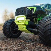 Arrma 1-10 GORGON 2WD RTR Brushed Monster Truck Battery & Charger Included Yellow ARA3230ST1