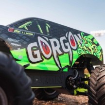 Arrma 1-10 GORGON 2WD RTR Brushed Monster Truck Battery & Charger Included Yellow ARA3230ST1