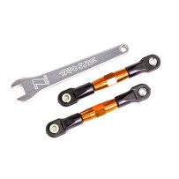 Varillas caída traseras naranja 7075-T6 Traxxas TRX2443T