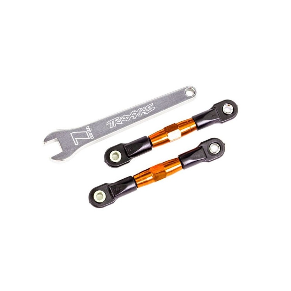Varillas caída traseras naranja 7075-T6 Traxxas TRX2443T