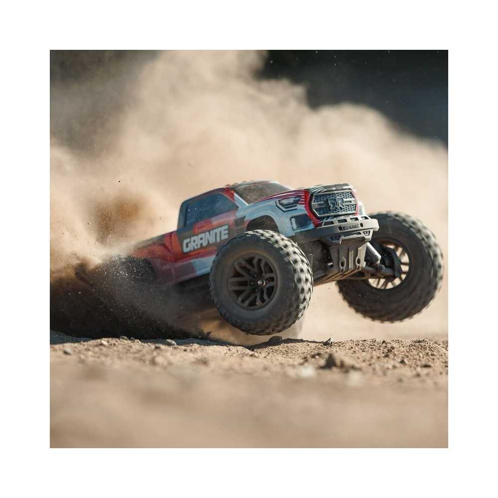 Arrma 1-10 GRANITE 223S DSC 4X4 RTR Brushless Monster Truck Red ARA4302V4T2 Arrma 1-10 GRANITE 223S DSC 4X4 RTR Brushless Monster Truck Red ARA4302V4T2