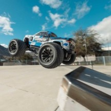 Arrma 1-10 GRANITE MEGA 665 4X4 RTR Brushed Monster Truck Blue ARA4202V4T2
