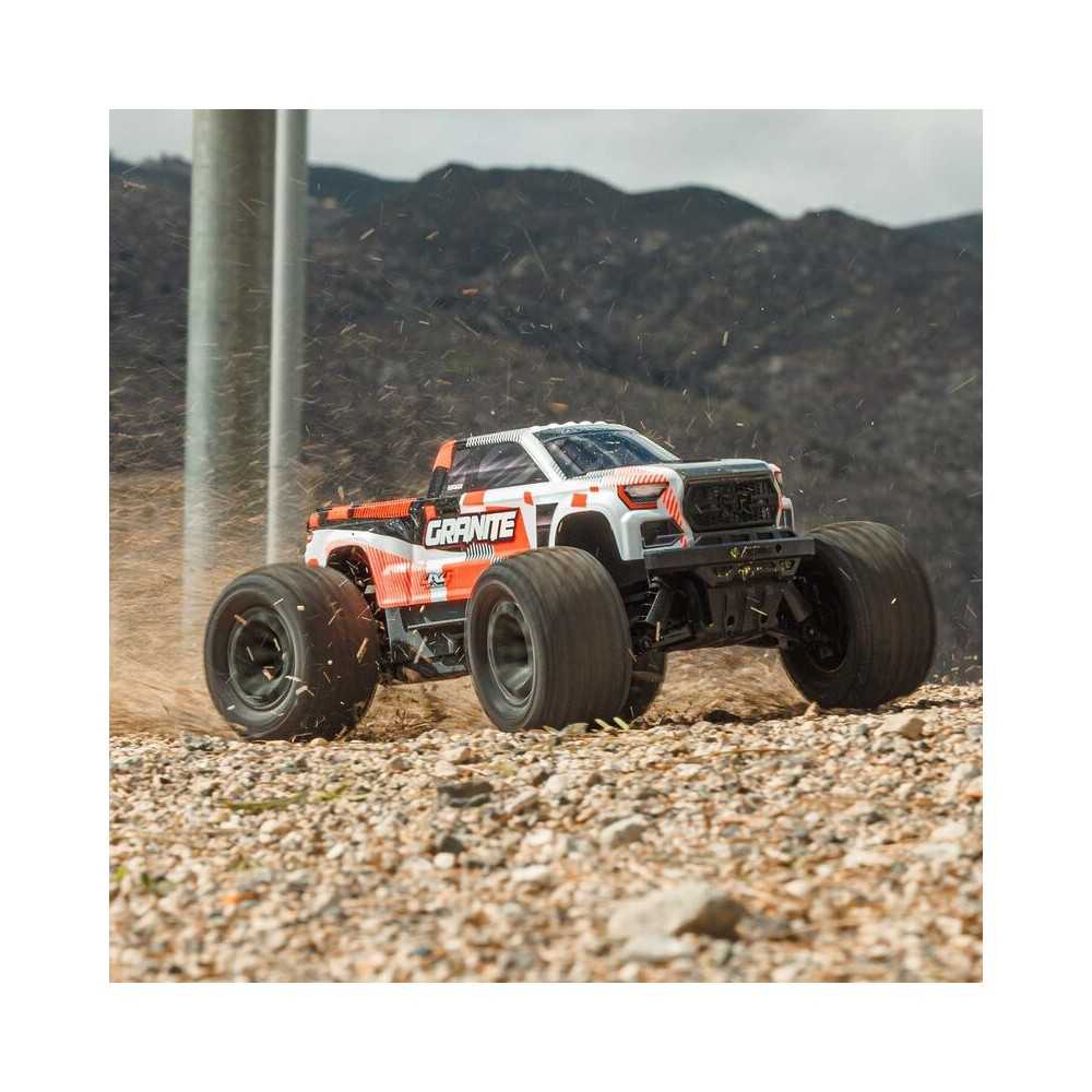 Arrma 1-10 GRANITE MEGA 665 4X4 RTR Brushed Monster Truck Orange ARA4202V4T3 Arrma 1-10 GRANITE MEGA 665 4X4 RTR Brushed Monster Truck Orange ARA4202V4T3