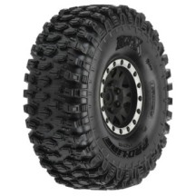 Pro-Line Racing 1-10 Hyrax Predator F-R 1.9 Mounted 12mm Blk-Slvr Impulse 2 PRO1012812