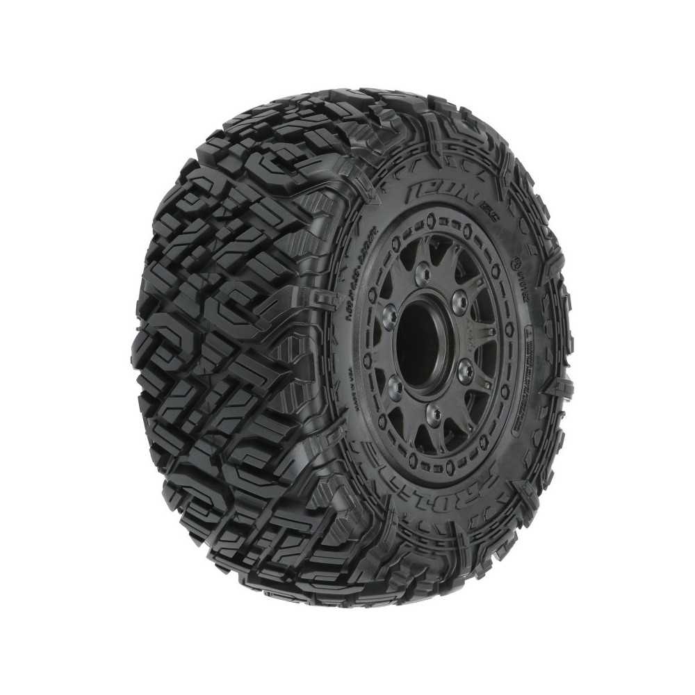 Pro-Line Racing 1-10 Icon M2 Front-Rear 2.2-3.0 SC Mounted 12mm Blk Raid 2 PRO1018210