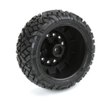 Pro-Line Racing 1-10 Icon M2 Front-Rear 2.2-3.0 SC Mounted 12mm Blk Raid 2 PRO1018210