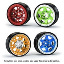 Pro-Line Racing 1-10 Impulse Aluminum Front-Rear 1.9 12mm Rock Crawler Wheels 2 PRO279000
