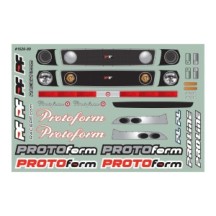 PROTOform 1-10 J71 Clear Body: Vintage Trans-Am PRM152600
