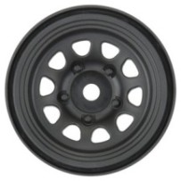 Pro-Line Racing 1-10 Keystone Front-Rear 1.55 12mm Rock Crawler Wheels 2 Black PRO279703