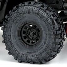Pro-Line Racing 1-10 Keystone Front-Rear 1.55 12mm Rock Crawler Wheels 2 Black PRO279703