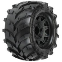 Pro-Line Racing 1-10 Masher F-R 2.8 MT Tires Mounted 12mm-14mm Black Raid 2 PRO119210
