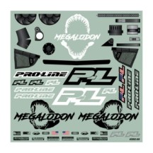 Pro-Line Racing 1-10 Megalodon Desert Buggy Clear Body: Short Course PRO356300
