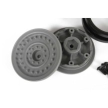 Axial Racing 1-10 MW19 1.9 Beadlock Wheels 12mm Hex Gray 2 AXI43005