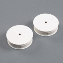 Team Losi 1-10 Narrow Front Buggy Wheels Stiffezel 12mm Hex White 2: 22 TLR43019