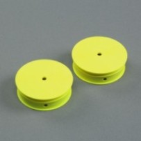 Team Losi 1-10 Narrow Front Buggy Wheels Stiffezel 12mm Hex Yellow 2: 22 TLR43020