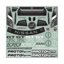 PROTOform 1-10 Nissan GT-R R35 Clear Body: Losi 22S Drag Car PRM158500