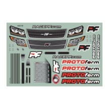 PROTOform 1-10 ORT Truck Clear Body: Oval PRM122721