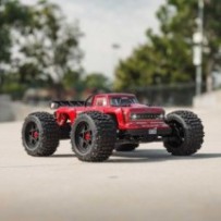 Arrma 1-10 OUTCAST 4S 4X4 RTR Brushless Stunt Truck Red ARA4410V2T4