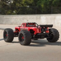 Arrma 1-10 OUTCAST 4S 4X4 RTR Brushless Stunt Truck Red ARA4410V2T4