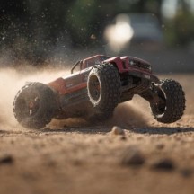Arrma 1-10 OUTCAST 4S 4X4 RTR Brushless Stunt Truck Red ARA4410V2T4