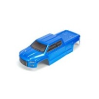 Arrma 1-10 Painted and Trimmed Body with Decals Blue: BIG ROCK CREW CAB 4X4 ARA402283