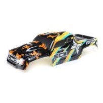 Ecx 1-10 Painted Body Black-Yellow: 2WD Ruckus ECX230038