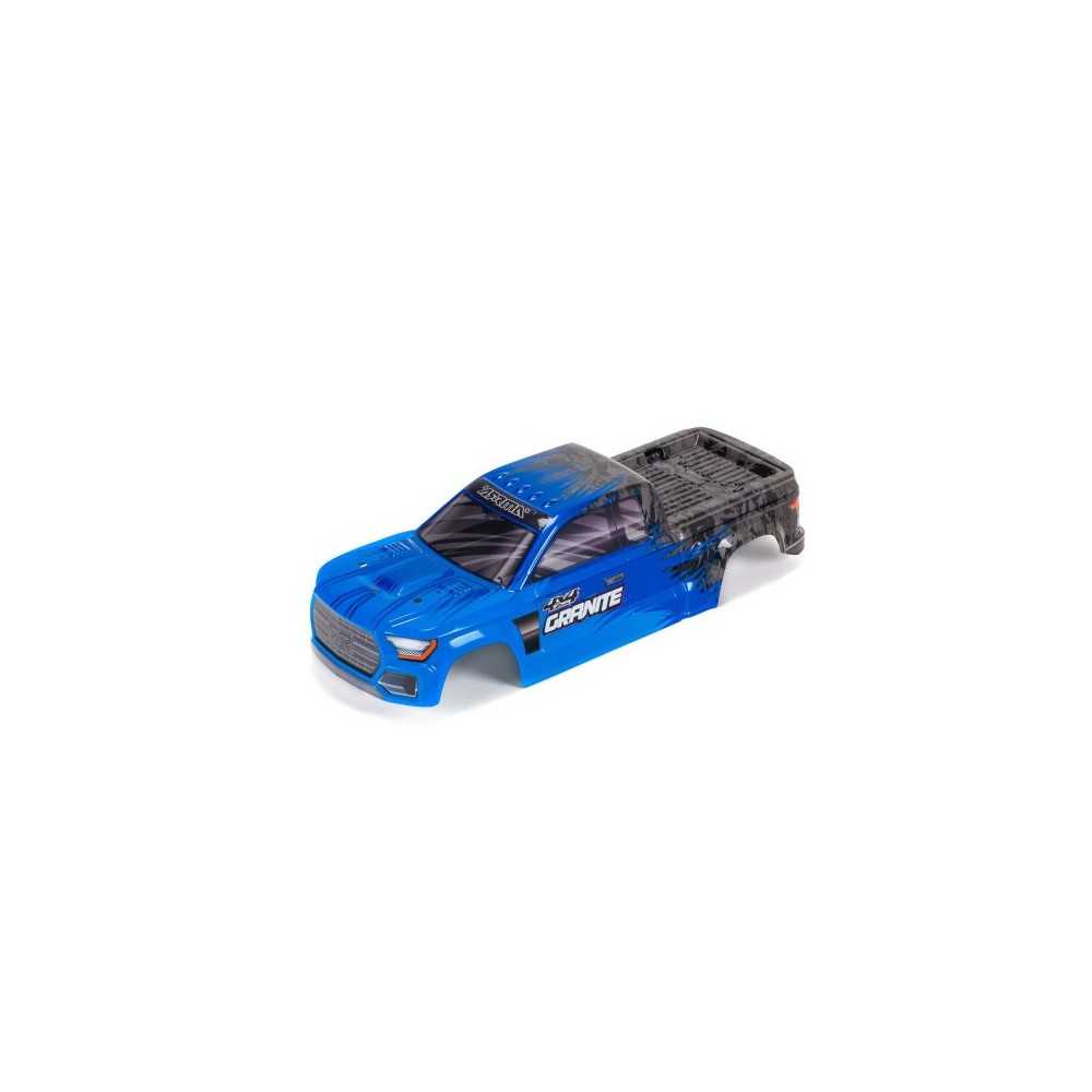 Arrma 1-10 Painted Body Blue: GRANITE 4X4 MEGA ARA402302 Arrma 1-10 Painted Body Blue: GRANITE 4X4 MEGA ARA402302
