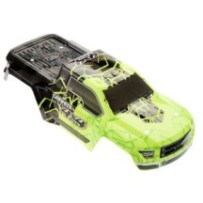Arrma 1-10 Painted Body Green: Granite 4x4 Mega ARAC3335