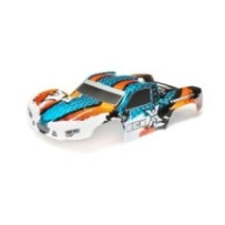 Ecx 1-10 Painted Body Orange-Blue: 4WD Torment ECX230032