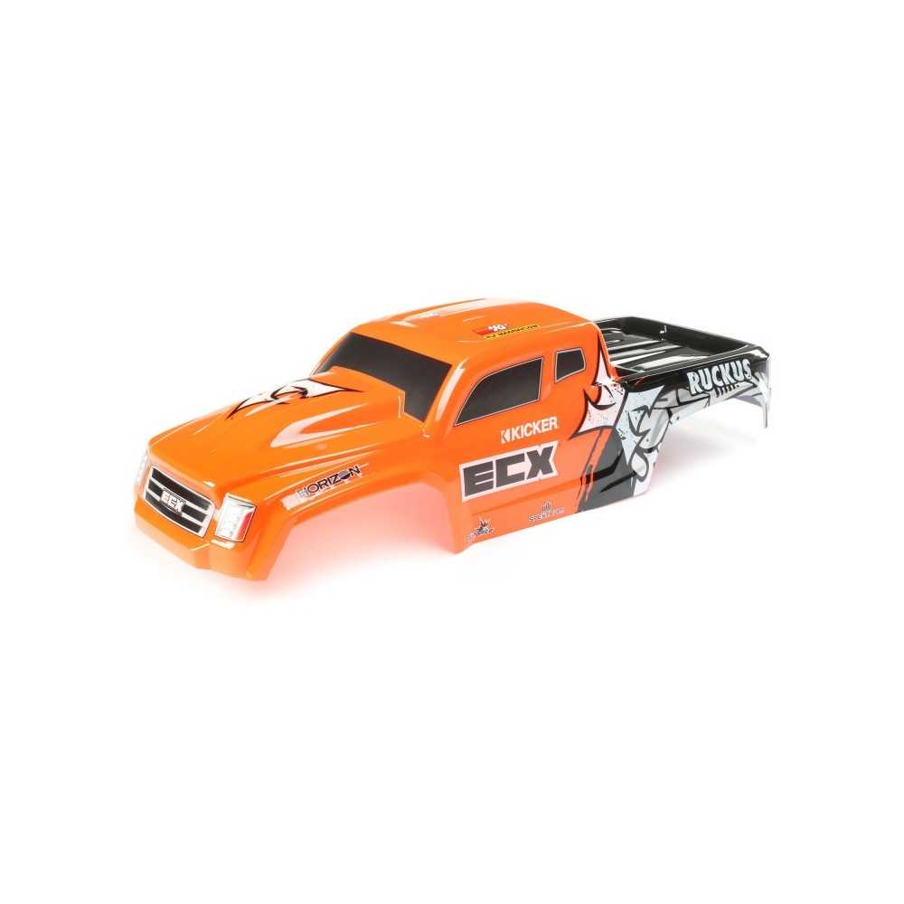 Ecx 1-10 Painted Body Orange: 2WD Ruckus ECX230039