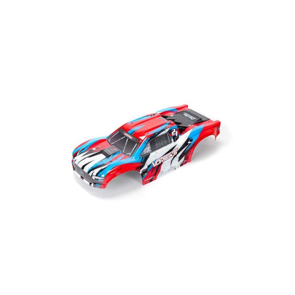 Arrma 1-10 Painted Body Red-Blue: VORTEKS 4X4 BLX ARA402319 Arrma 1-10 Painted Body Red-Blue: VORTEKS 4X4 BLX ARA402319