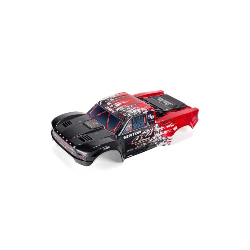 Arrma 1-10 Painted Body Red: SENTON 4X4 BLX ARA402312 Arrma 1-10 Painted Body Red: SENTON 4X4 BLX ARA402312