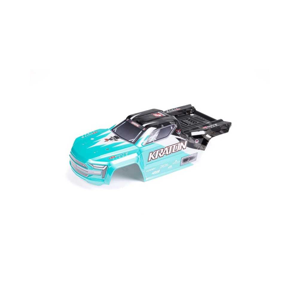 Arrma 1-10 Painted Body Teal-Black: KRATON 4X4 BLX ARA402321 Arrma 1-10 Painted Body Teal-Black: KRATON 4X4 BLX ARA402321
