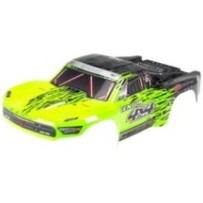 Arrma 1-10 Painted Body with Decal Trim Green: SENTON 4x4 BLX ARAC3331