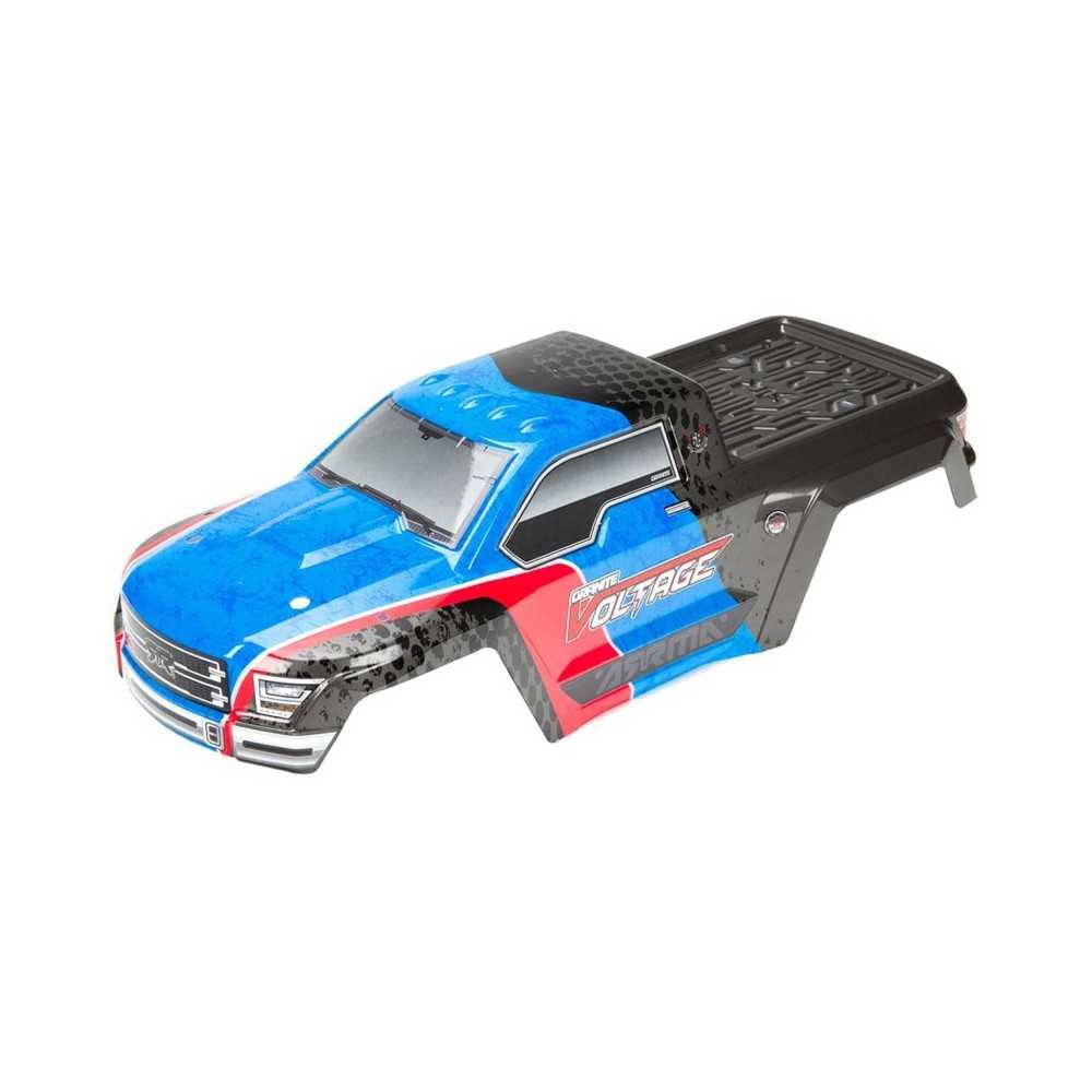 Arrma 1-10 Painted Body with Decals Blue-Black: GRANITE VOLTAGE ARAC3327 Arrma 1-10 Painted Body with Decals Blue-Black: GRANITE VOLTAGE ARAC3327