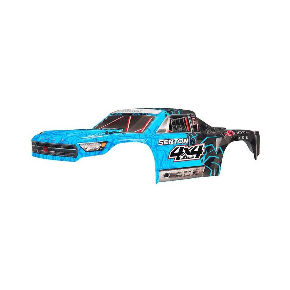 Arrma 1-10 Painted Body with Decals Blue: SENTON 4x4 Mega ARAC3333 Arrma 1-10 Painted Body with Decals Blue: SENTON 4x4 Mega ARAC3333