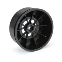 Pro-Line Racing 1-10 Pomona Drag Spec Rear 2.2-3.0 12mm Drag Wheels 2 Black PRO277603