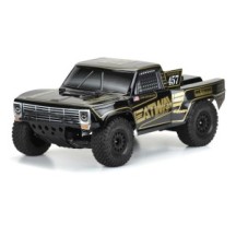 Pro-Line Racing 1-10 Pre-Cut 1967 Ford F-100 Heat Wave Black Body: Short Course PRO355118