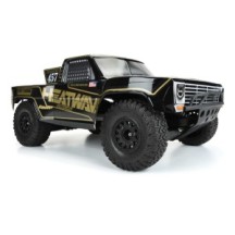Pro-Line Racing 1-10 Pre-Cut 1967 Ford F-100 Heat Wave Black Body: Short Course PRO355118