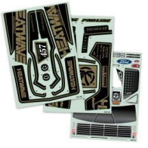 Pro-Line Racing 1-10 Pre-Cut 1967 Ford F-100 Heat Wave Black Body: Short Course PRO355118