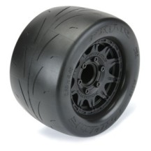 Pro-Line Racing 1-10 Prime F-R 2.8 Street MT Tires Mounted 12mm-14mm Black Raid 2 PRO1011610