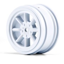PROTOform 1-10 PROTOform VTA Front 26mm VTA Tires Mounted 12mm Wht Wheels 2 PRM1014017