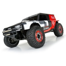 Pro-Line Racing 1-10 Raid Bead-Loc F-R 2.2-3.0 12 & 14mm SC Wheels 2 Red-Gray PRO281105