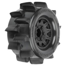 Pro-Line Racing 1-10 Sand Paw HP BELTED F-R 2.8 MT Tires MTD 12-14mm Black Raid 2 PRO1024910