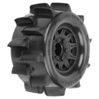 Pro-Line Racing 1-10 Sand Paw HP BELTED F-R 2.8 MT Tires MTD 12-14mm Black Raid 2 PRO1024910