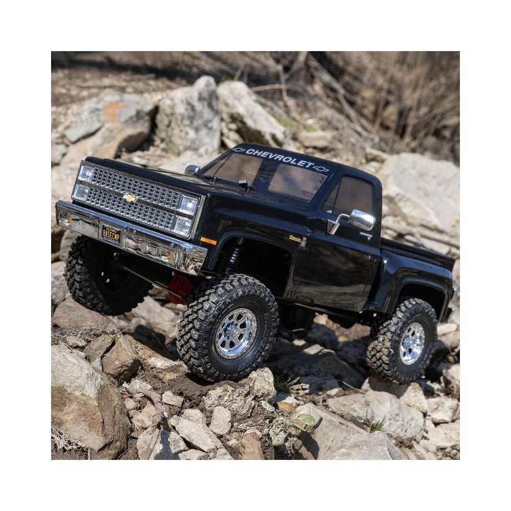Axial Racing 1-10 SCX10 III Base Camp 1982 Chevrolet K10 4X4 RTR Brushed Rock Crawler Black AXI03030T2 Axial Racing 1-10 SCX10 III Base Camp 1982 Chevrolet K10 4X4 RTR Brushed Rock Crawler Black AXI03030T2