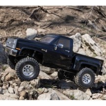 Axial Racing 1-10 SCX10 III Base Camp 1982 Chevrolet K10 4X4 RTR Brushed Rock Crawler Black AXI03030T2