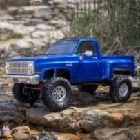 Axial Racing 1-10 SCX10 III Base Camp 1982 Chevrolet K10 4X4 RTR Brushed Rock Crawler Blue AXI03030T1
